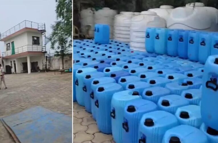 ग्वालियर फार्म हाउस में नकली शराब फैक्ट्री का भंडाफोड़, महिला समेत 5 गिरफ्तार, हजारों लीटर शराब जब्त
