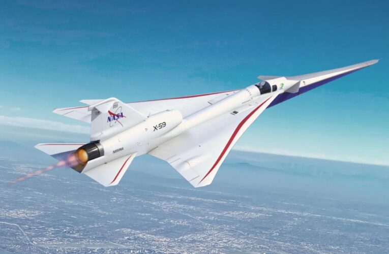 NASA का X-59 जेट पहली उड़ान में बना सबसे शांत सुपरसोनिक विमान