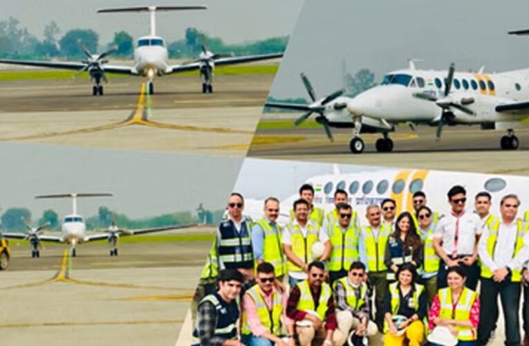 कैलिब्रेशन फ्लाइट ने नोएडा इंटरनेशनल एयरपोर्ट पर की सफल लैंडिंग