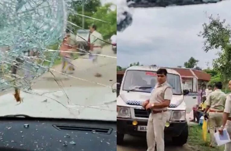 बंगाल में भाजपा प्रतिनिधिमंडल पर हमला, पथराव में सांसद मुर्मू घायल, सिर में लगी चोट