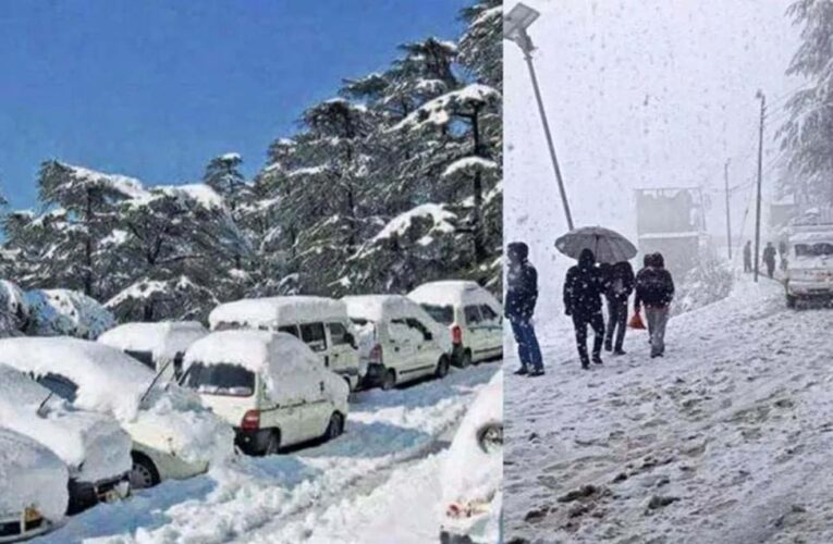 अक्टूबर में ही मौसम ने बदला मिज़ाज: पहाड़ों पर बर्फबारी, दिल्ली-NCR में झमाझम बारिश