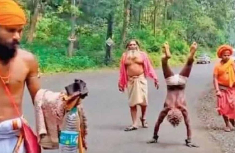हाथ से 3500 KM! धर्मराज पुरी महाराज की नर्मदा परिक्रमा का अद्भुत संकल्प