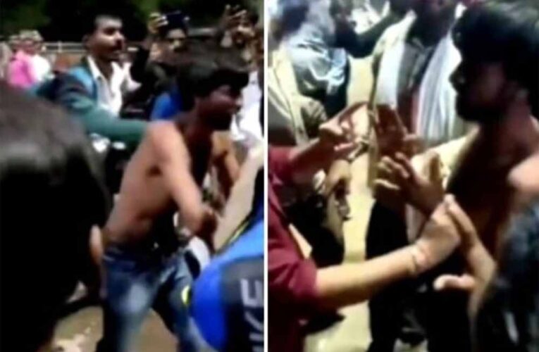 यूपी में मॉब लिंचिंग जैसी घटना: चोरी के शक में भीड़ ने दो युवकों को पीटा, कपड़े फाड़े