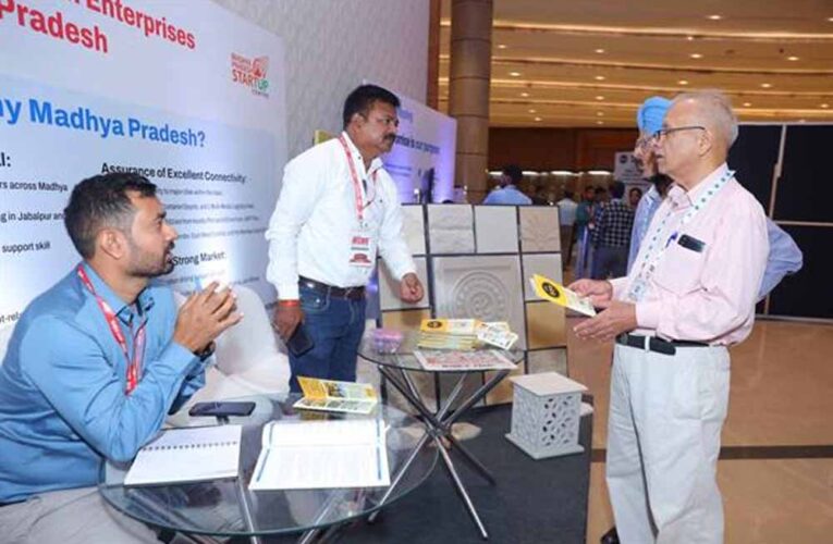 एमएसएमई फॉर भारत सम्मेलन: मध्यप्रदेश का एमएसएमई पंडाल बना सभी के आकर्षण का केन्द्र
