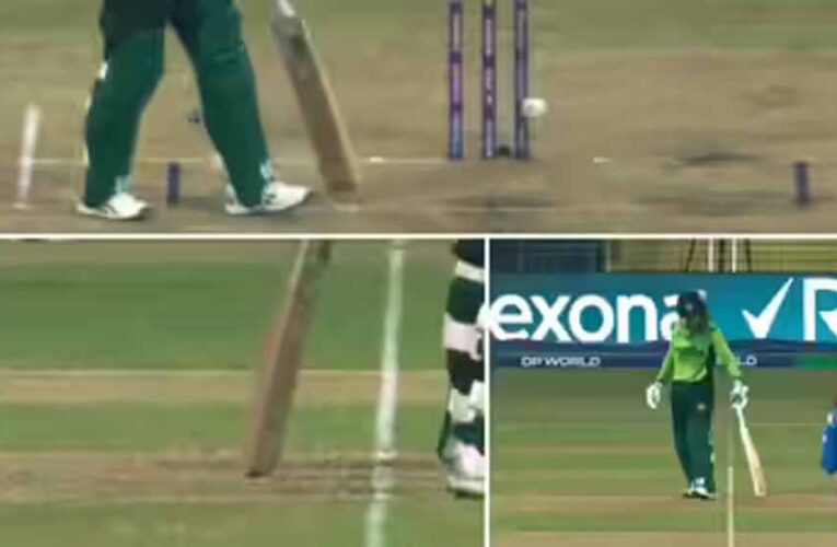 पाकिस्तान की धीमी शुरुआत, भारतीय टीम को मिला पहला विकेट