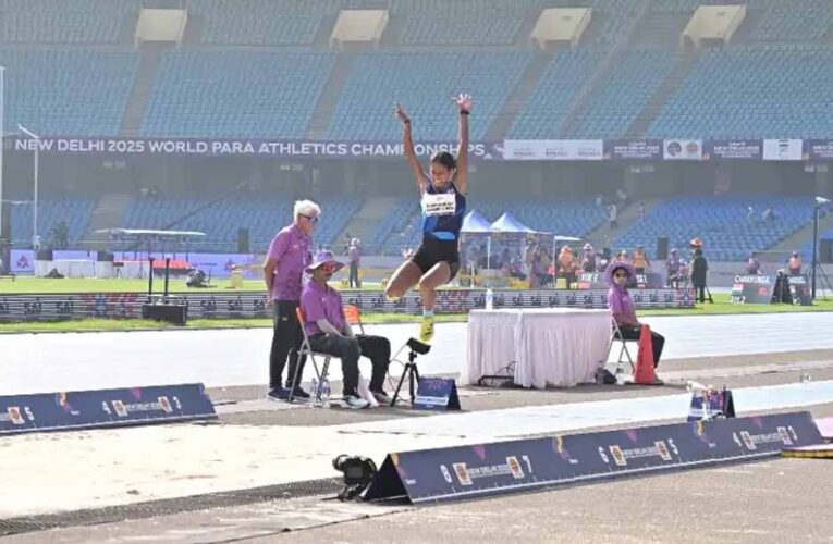 विश्व पैरा एथलेटिक्स चैंपियनशिप: कियारा रोड्रिग्ज ने चौथी बार जीता लंबी कूद में स्वर्ण