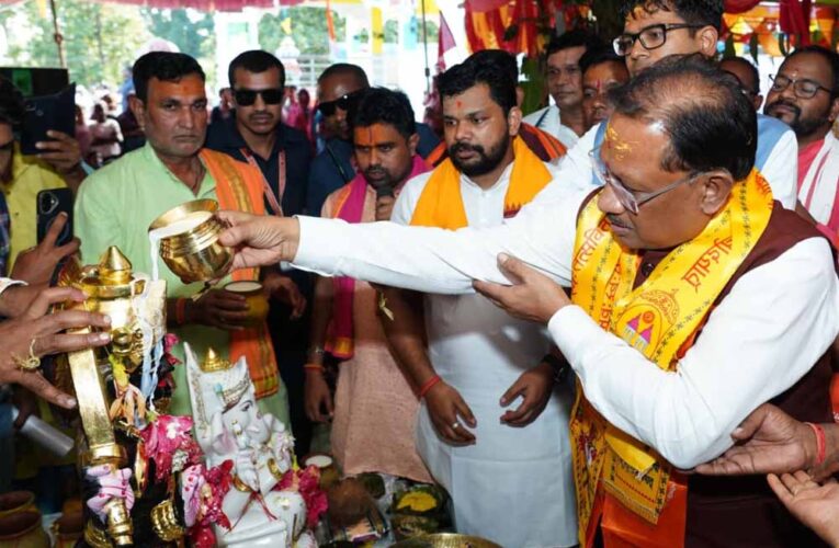 हमारी सरकार सुशासन और पारदर्शिता के प्रति प्रतिबद्ध : मुख्यमंत्री विष्णु देव साय