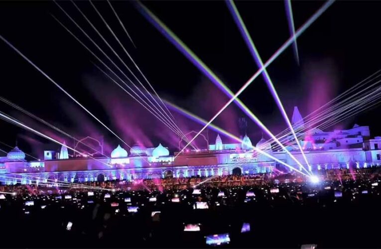 रामनगरी में रामायण के विविध प्रसंगों की झलकियां प्रदर्शित करेंगे 1100 स्वदेशी ड्रोन