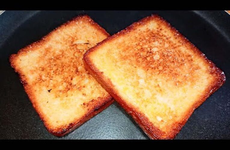 नाश्ते में नया ट्विस्ट:  स्वीट बटर टोस्ट रेसिपी