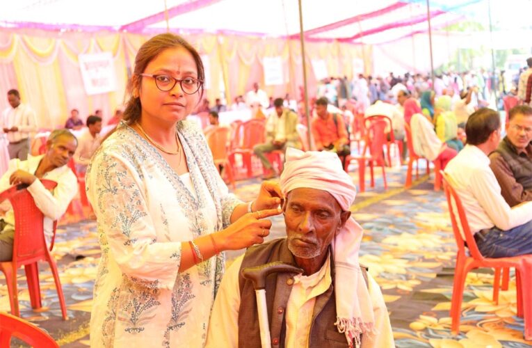 डिण्डोरी जिले में मेगा स्वास्थ्य शिविर का आयोजन, 7170 जनजातीय लोगों का हुआ स्वास्थ्य परीक्षण