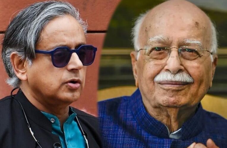 थरूर ने आडवाणी की तुलना नेहरू-इंदिरा से की, बीजेपी और कांग्रेस दोनों हुईं नाखुश