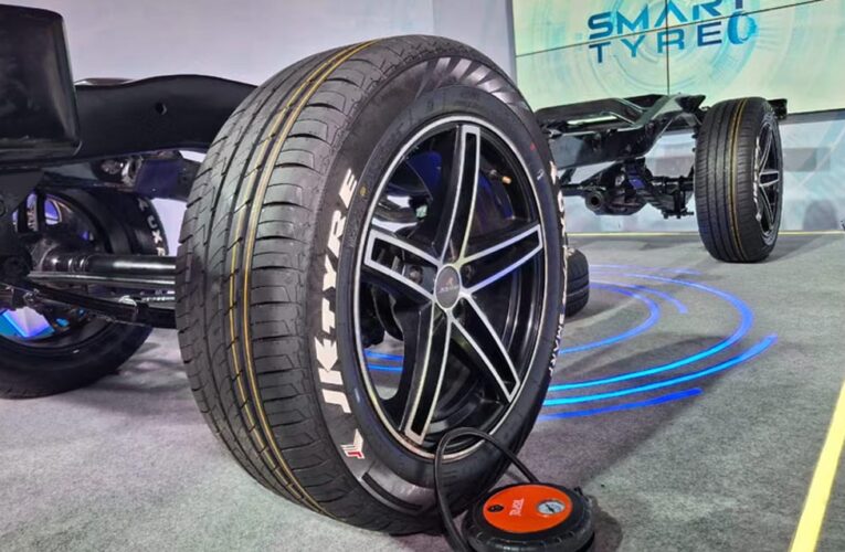 JK Tyre ने लॉन्च किया सेंसर वाला स्मार्ट टायर, प्रेशर से लेकर पंचर तक हर चीज पर नजर