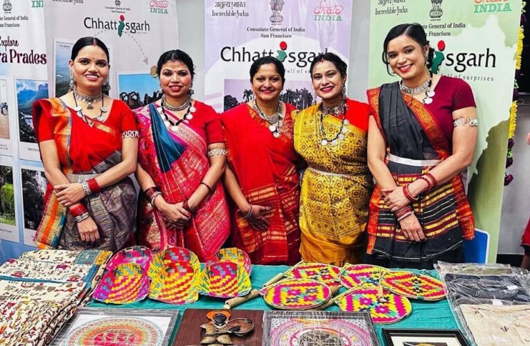 रायपुर : छत्तीसगढ़ की संस्कृति ने विदेश में बिखेरा रंग