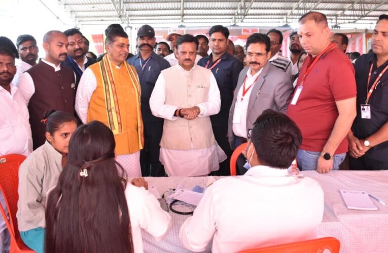 स्वस्थ जीवन ही विकसित समाज का आधार है: उप मुख्यमंत्री  शुक्ल