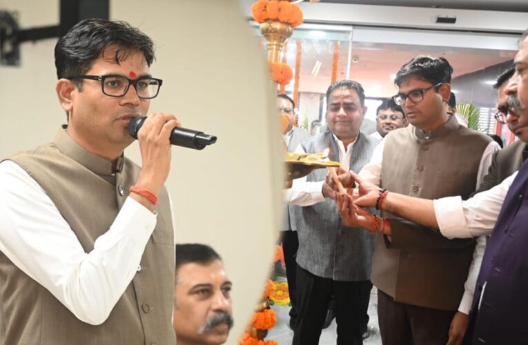 रायपुर : वित्त मंत्री  ओ. पी. चौधरी ने किया राज्य जीएसटी विभाग के नये कार्यालय का शुभारंभ