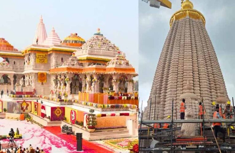 राम मंदिर में 30 मिनट के शुभ मुहूर्त पर पीएम मोदी करेंगे ध्वजारोहण, काशी से पहुँचा विद्वानों का दल