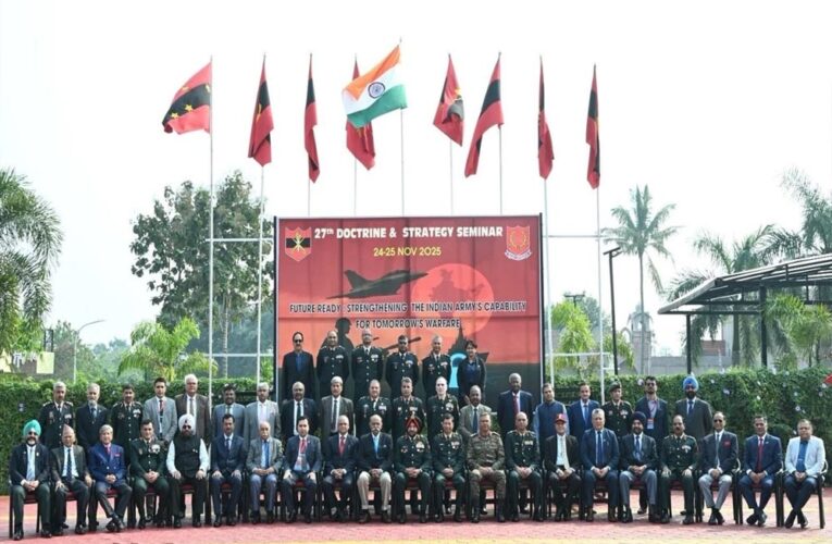 महू में सेना प्रमुख जनरल द्विवेदी बोले, भारतीय सेना भविष्य के युद्धों के लिए तैयार