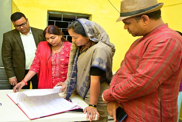 रायपुर : मंत्री श्रीमती लक्ष्मी राजवाड़े ने सखी वन स्टॉप सेंटर और नशा मुक्ति केंद्र का किया निरीक्षण