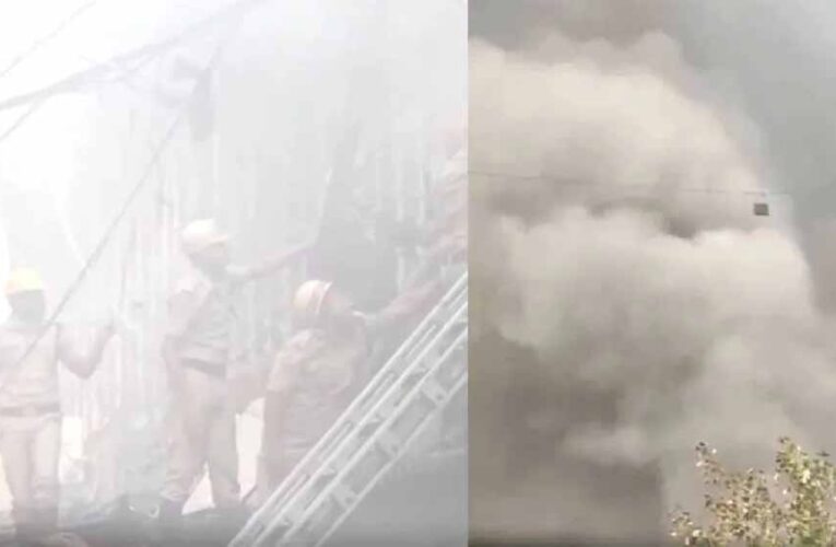 इजरा स्ट्रीट में भीषण आग: कई दुकानें और मकान जलकर खाक, 25 दमकल गाड़ियां तैनात