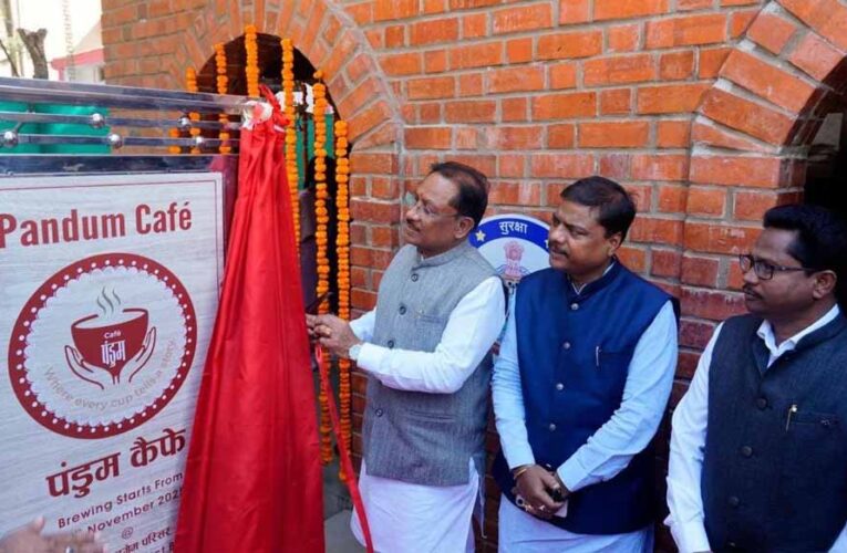 मुख्यमंत्री विष्णु देव साय ने ‘पंडुम कैफे’ का किया शुभारंभ