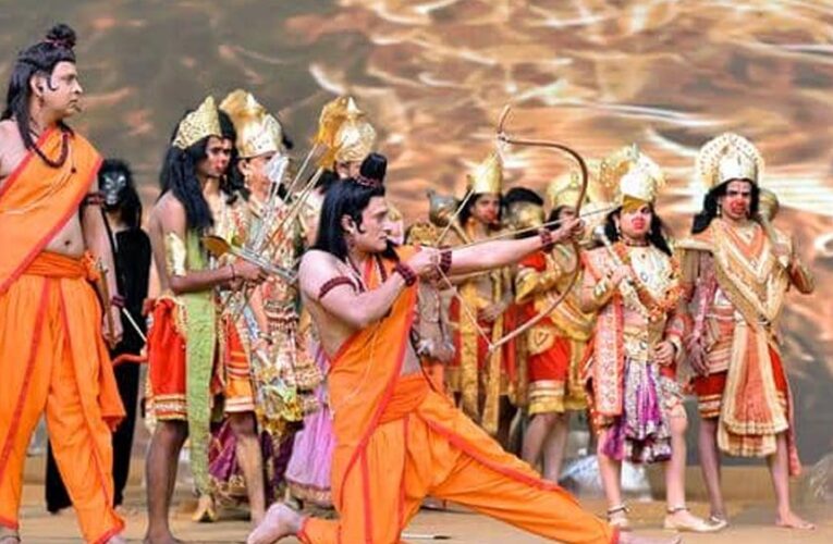 अयोध्या के राम मंदिर में मध्य प्रदेश के कलाकारों द्वारा रामलीला, दीपावली मिलन समारोह में भक्ति का रंग