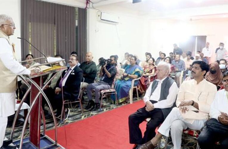 टी.बी. उन्मूलन में हर व्यक्ति की हो सहभागिता : राज्यपाल  पटेल