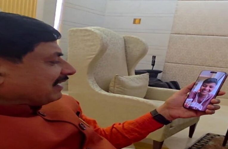 मुख्यमंत्री डॉ. यादव ने महिला क्रिकेट खिलाड़ी क्रांति गौड़ को वीडियो कॉल कर दीं शुभकामनाएं
