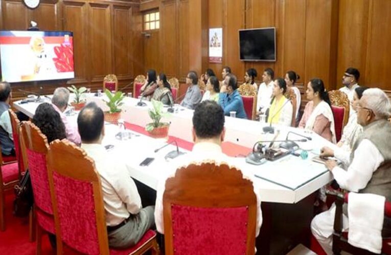 प्रधानमंत्री  मोदी ने राष्ट्रीय गीत वंदे मातरम् के 150वें वर्ष के स्मरणोत्सव समारोह का किया शुभारम्भ