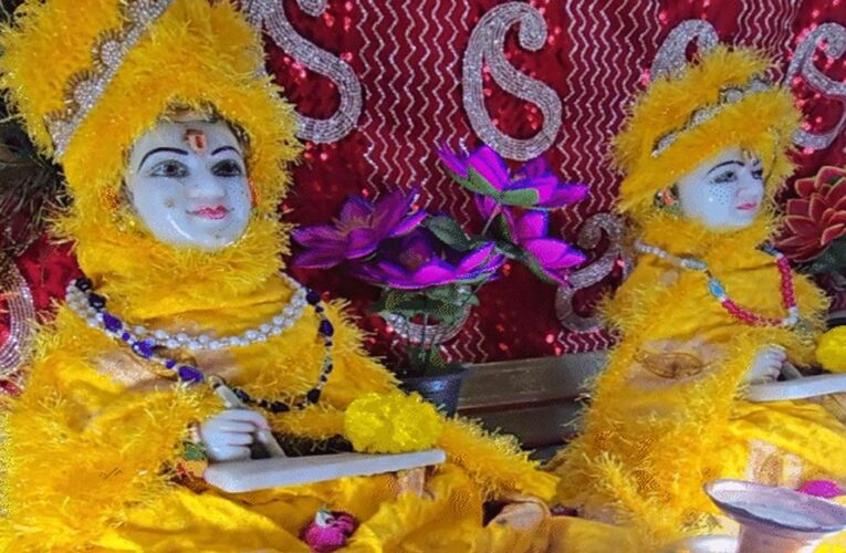 सांदीपनि आश्रम में भगवान कृष्ण के लिए ठंड से बचाव का इंतज़ाम, रखी गई अंगीठी और गर्म वस्त्र