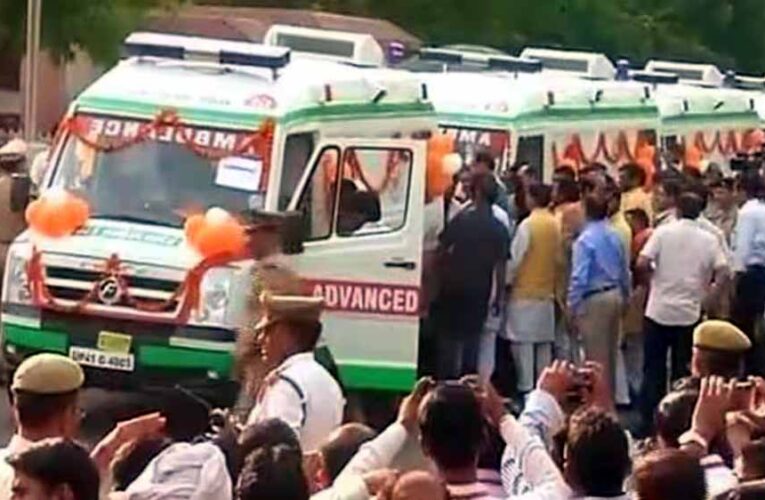 टाइम इज़ लाइफ के सिद्धान्त को सच साबित कर रही हैं योगी सरकार की एम्बुलेंस सेवा