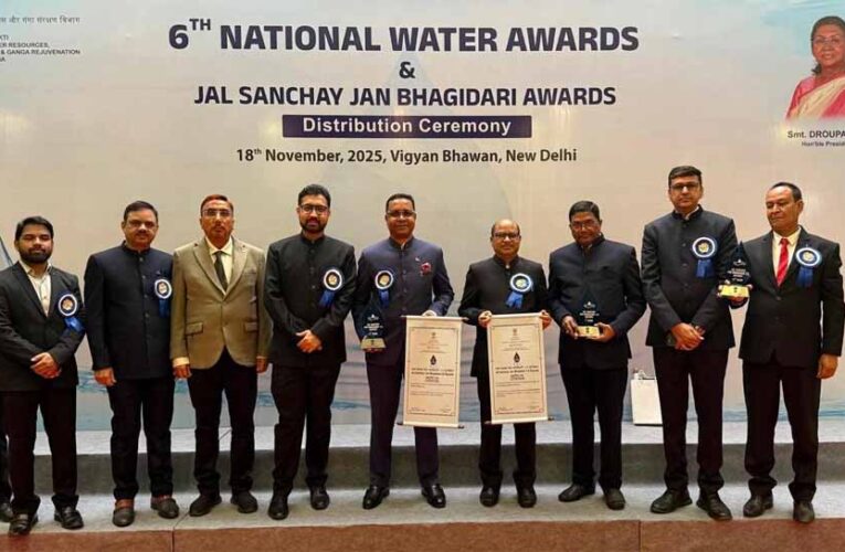 गरियाबंद जिला को जोन-1, केटेगरी-2 में मिला जल संचय, जन भागीदारी के कार्य के लिए मिला देश में तीसरा स्थान