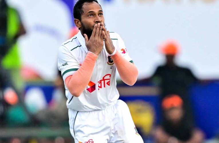 मीरपुर टेस्ट में बांग्लादेश हावी: मुशफिक व लिटन के शतक, आयरलैंड की आधी टीम पवेलियन लौटी