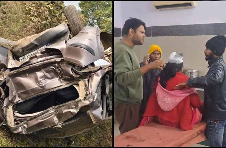 देवास में दर्दनाक सड़क हादसा: अज्ञात वाहन की टक्कर से एक मृत, तीन घायल