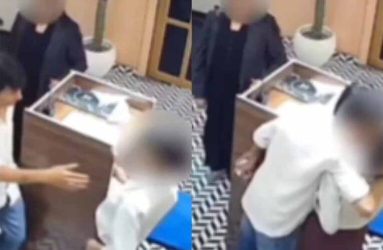 जबरन Kiss का वीडियो वायरल: नामी सराफ के बेटे की शर्मनाक हरकत से मचा बवाल