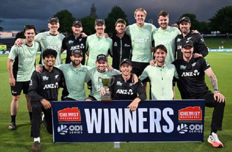 न्यूजीलैंड की क्लीन स्वीप जीत: तीसरे वनडे में वेस्टइंडीज 4 विकेट से पराजित