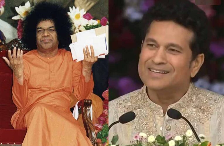 श्री सत्य साईं बाबा के जन्म शताब्दी समारोह में पहुंचे तेंदुलकर, सुनाया विश्व कप 2011 से जुड़ा किस्सा