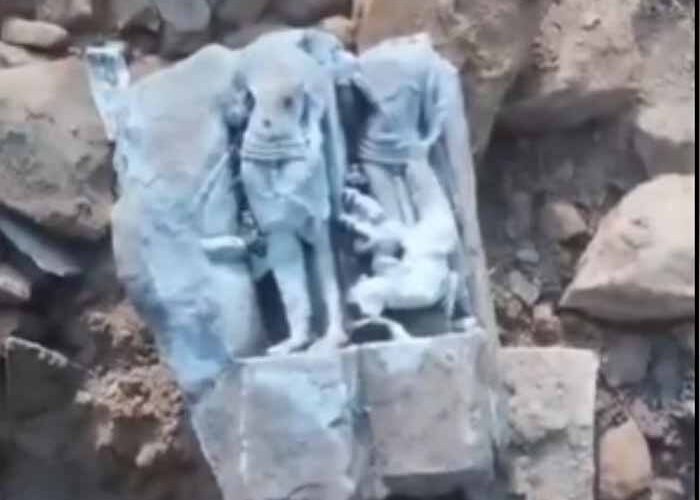 सागर में मस्जिद की खुदाई से निकली भगवान राम की मूर्ति, क्षेत्र में तनाव बढ़ा