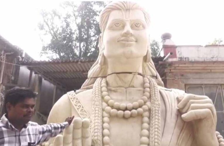 कौशल्या माता मंदिर में अटकी 51 फीट राम प्रतिमा: भुगतान न होने से 5 महीने से स्थापना रुकी