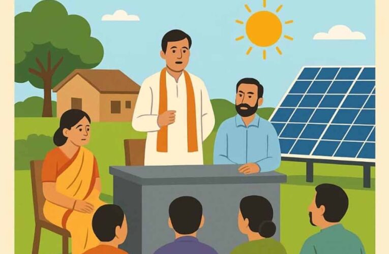 पी.एम. सूर्य घर मुफ्त बिजली योजना के तहत रायगढ़ का एक ग्राम बनेगा ‘सोलर मॉडल विलेज’
