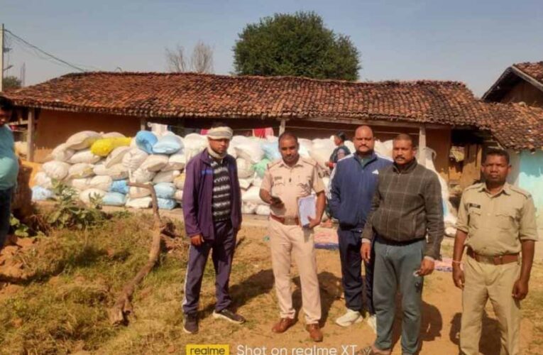 सीमावर्ती इलाके में बड़ी कार्रवाई: 1370 क्विंटल अवैध धान और 28 वाहन जब्त