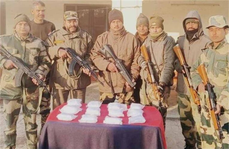 सीमा पर बड़ी कार्रवाई: BSF ने 37 करोड़ की हेरोइन पकड़ी