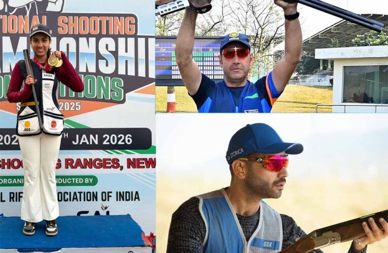 जिंदल स्टील के एथलीट्स गुरजोआत सिंह खंगुरा और राइज़ा ढिल्लों ने 68वीं राष्ट्रीय शॉटगन शूटिंग चैंपियनशिप में राष्ट्रीय खिताब जीतकर रचा इतिहास
