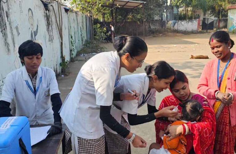 बस्तर में पल्स पोलियो अभियान शुरू, सवा लाख बच्चों को मिलेगी जीवन रक्षक खुराक