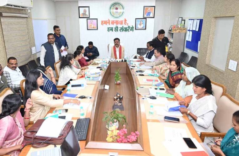 उप मुख्यमंत्री विजय शर्मा से जिला पंचायत अध्यक्षों ने विभिन्न मांगों पर की चर्चा