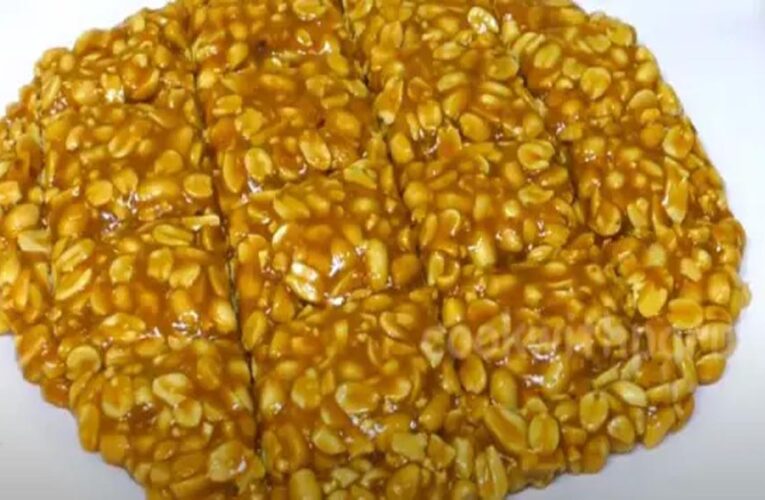 मूंगफली की स्वादिष्ट गजक बनाने की आसान विधि