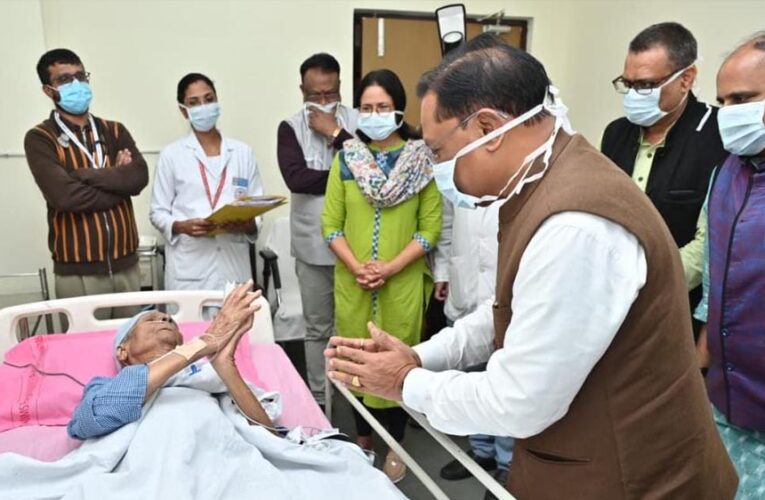 रायपुर : मुख्यमंत्री  विष्णुदेव साय ने ज्ञानपीठ पुरस्कार से सम्मानित साहित्यकार  विनोद कुमार शुक्ला के स्वास्थ्य लाभ की कामना की