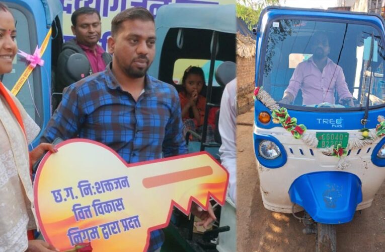 रायपुर : दिव्यांगजन स्वावलंबन को नई दिशा : शासन की संवेदनशील पहल से चंदन निलहर बने आत्मनिर्भर