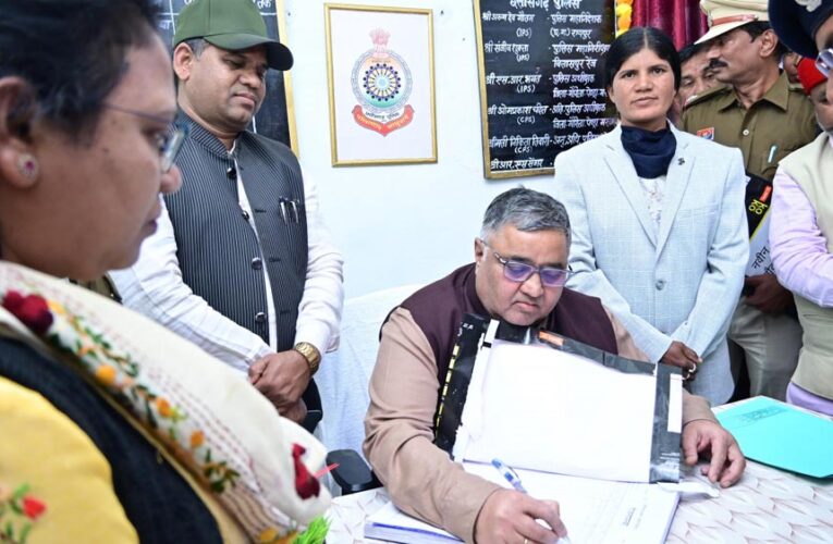 रायपुर : पर्यटन एवं संस्कृति मंत्री  राजेश अग्रवाल ने जीपीएम जिले में पुलिस चौंकी कोडगार और सिवनी का किया विधिवत शुभारंभ