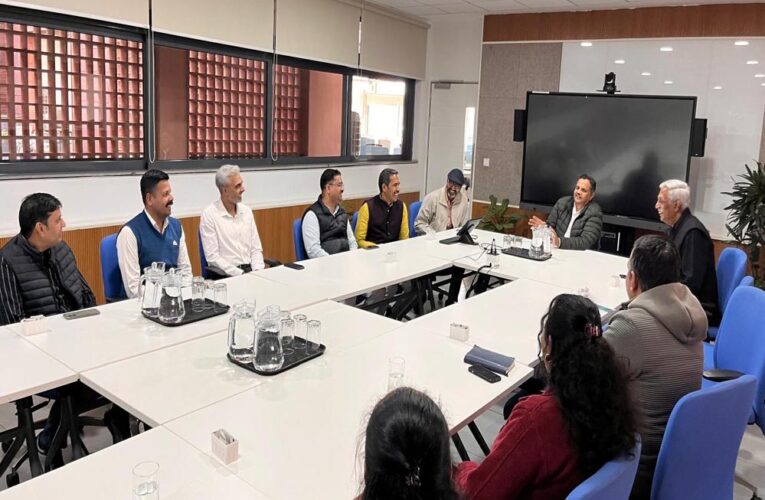 राष्ट्रीय स्वयंसेवक संघ के अखिल भारतीय सर सह कार्यवाह श्री मुकुंदा जी ने किया अजीम प्रेमजी विश्वविद्यालय भोपाल का भ्रमण