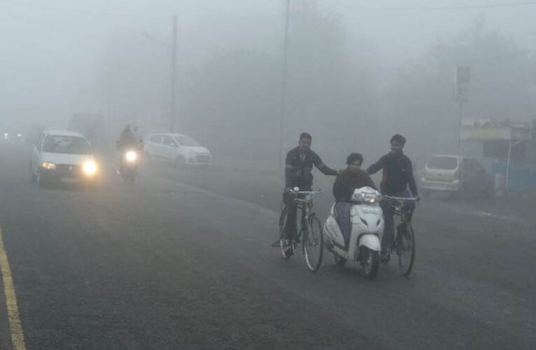 मध्य प्रदेश में कड़ाके की सर्दी, न्यूनतम तापमान 5°C के आसपास, कोहरे से यातायात प्रभावित
